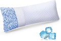 OSBED Cooling Adjustable Shredded Memory Foam Body Pillow - Temperature-Regulating for All Sleepers with Dual Airflow…