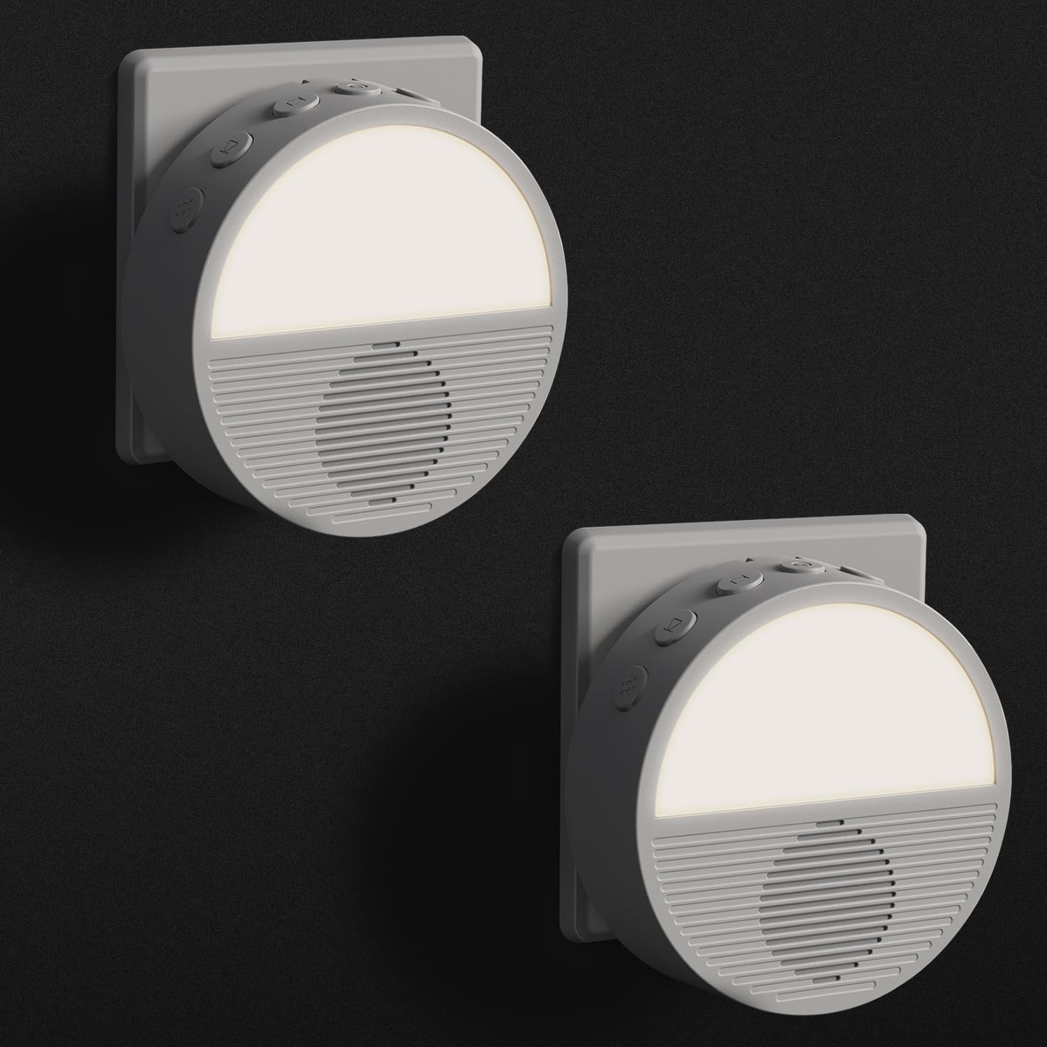 GorgeousHome-IlluminatingeveryMoment Wall Plug in/Cable Connection White Noise Sound Machine, Seaside Sunset Noise Machines for Sleeping Ba…