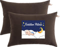 Ntbay Toddler Pillows, Down Alternative 13"x18" Pillows, Machine Washable - Soft and Breathable Travel Small Pillows for Sleeping, Ideal fo…
