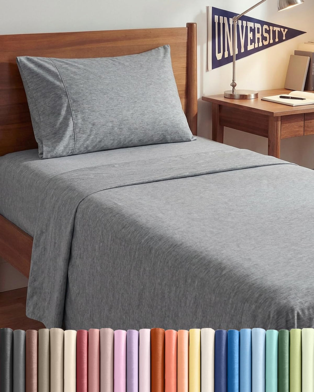 Twin XL Size 3 Piece Sheet Set - Comfy Breathable & Cooling Sheets - Hotel Luxury Bed Sheets for Women & Men - Deep Pockets, Easy-Fit…