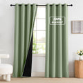 NICETOWN 100% Blackout Curtains 84 inch Long for Bedroom, Total Blackout Thermal Insulated Grommet Long Window Curtains 2 Panels Set, 2…