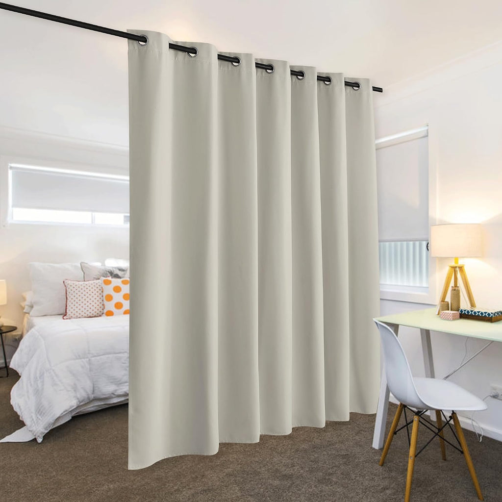 Rybhome RYB HOME Blackout Curtains Soundproof Energy Saving Insulating Privacy Room Divider Curtains for Patio Sliding Glass Door Living Ro…