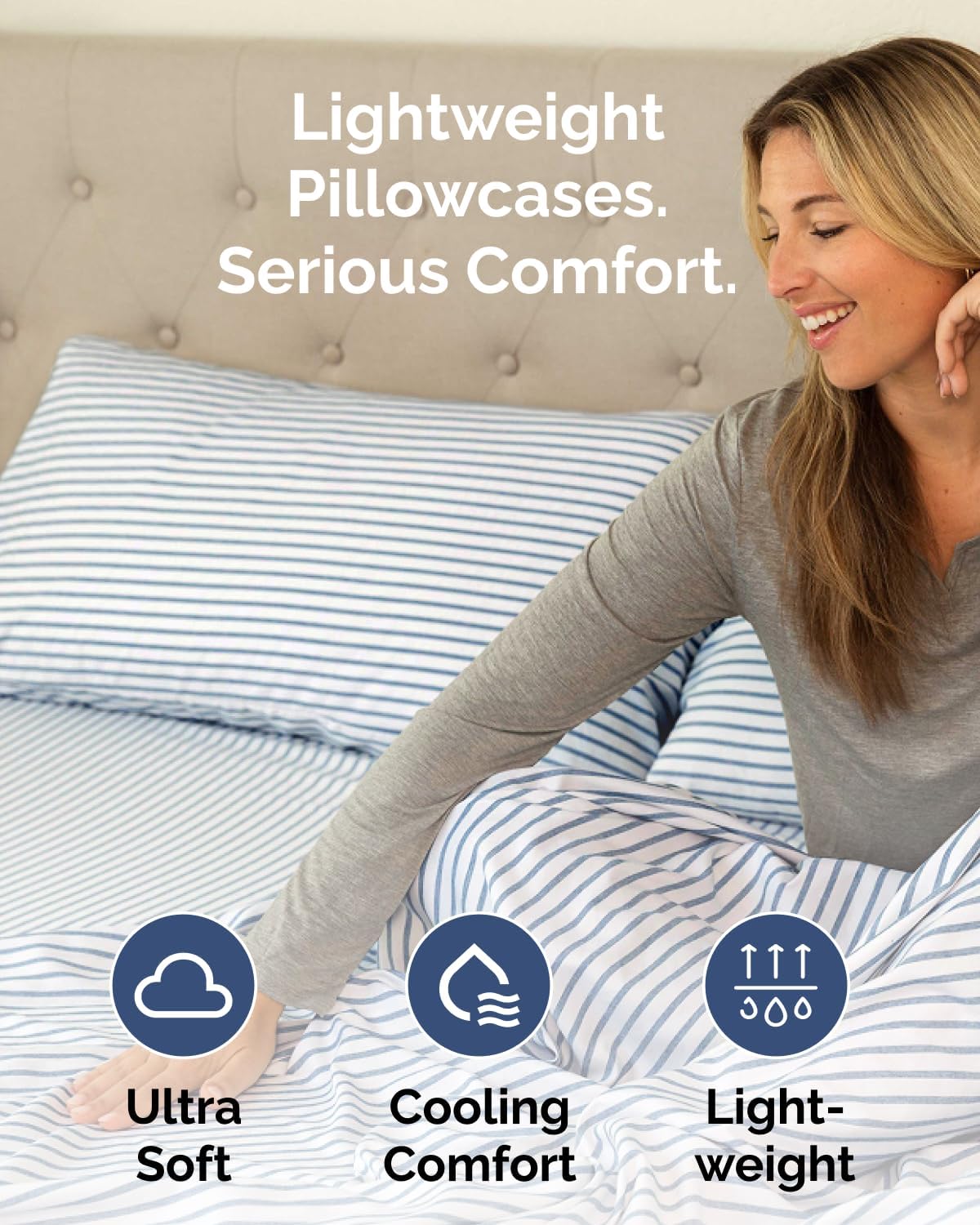 Queen Pillow Cases Set of 8 - Ultra Soft Hotel Quality Pillowcase Covers - Comfy & Wrinkle Free - Shrink & Fade Resistant - Machine…