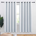 Nicetown Room Darkening Curtain Panels for Bedroom -easy maintenance Solid Thermal Insulated Grommet Room Darkening Draperies/Drapes…