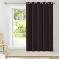 NICETOWN Blackout Curtain Room Darkening Panel Energy Smart Light Blocking Solid Grommet Blackout Curtain/Drape for Middle Window (1…