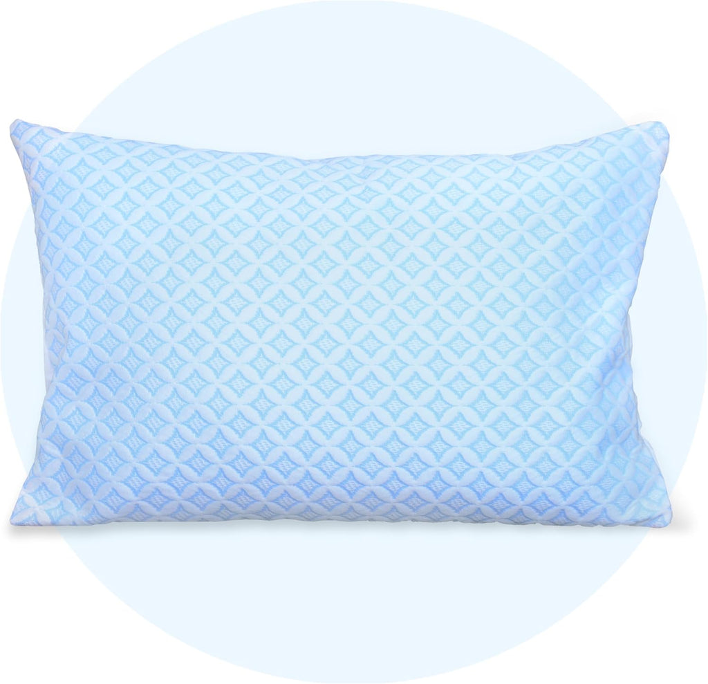 Safe and Sound Cooling Waterproof Pillow Protectors (20x30'') - Breathable Cool Zipped Pillow Cover - PE + Polyester for Summer, Oeko-TEX…