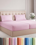 Split King Size 5 Piece Sheet Set - Comfy Breathable & Cooling Sheets - Hotel Luxury Bed Sheets for Women & Men - Deep Pockets, Easy-Fit…