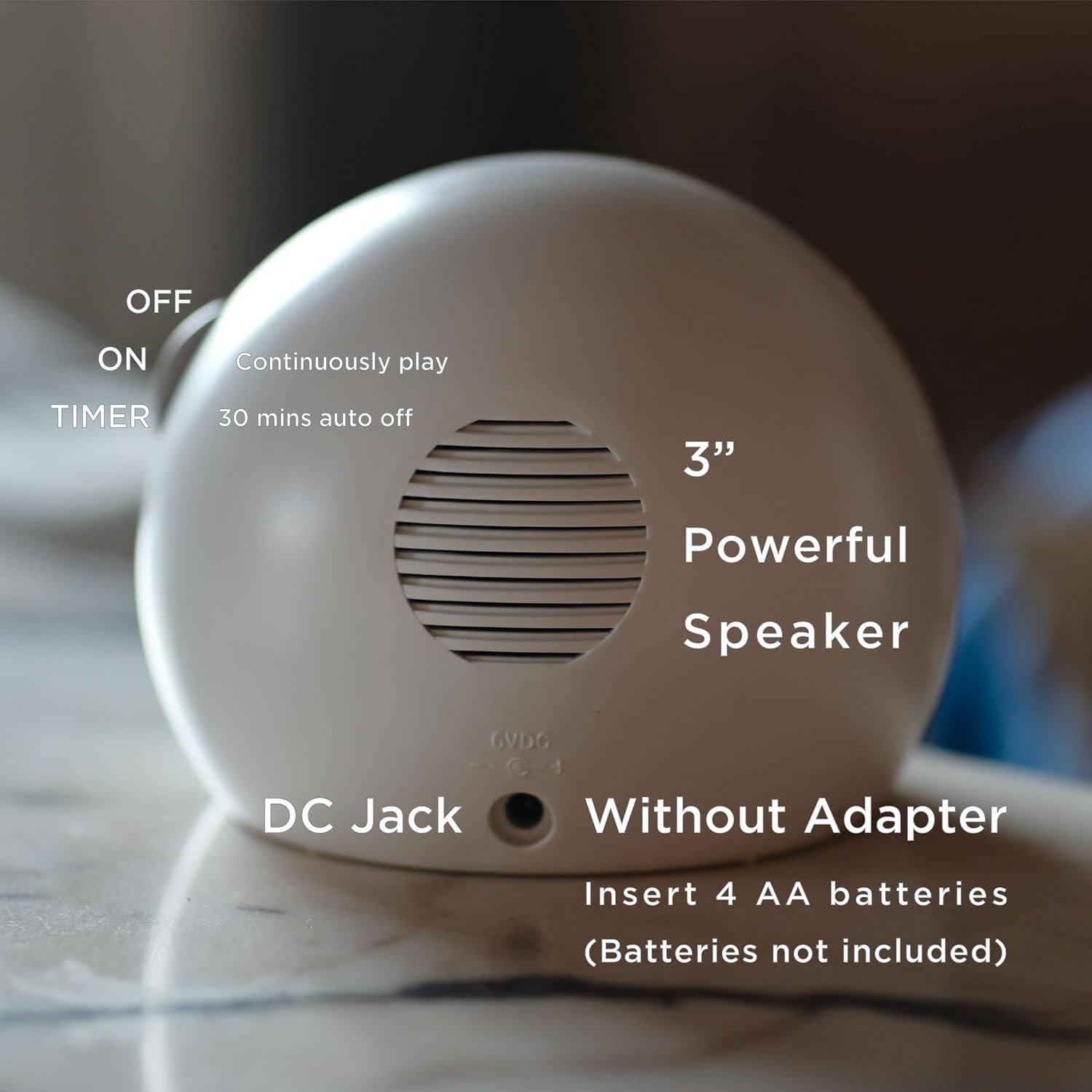 WELLCARECarearoundyou WELLCARE - Naturcare Sound Relaxation: White Noise & 7 Nature Sound Machine, for Babies, Kids & Adults, Ste…