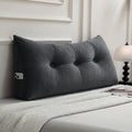 Gnostik Dorm Headboard Pillows Twin XL Long Backrest Positioning Support for Sleeping Back Pillow Colleage Dorm Reading Bed Lumbar Pillow…