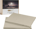 CaliforniaDesignDen California Design Den 100% Egyptian Cotton King Size Pillow Cases Set of 2 - Soft Sateen Weave, Breathable, Fits King S…