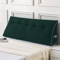 Sasttie Headboard Pillow Full, Wedge Pillow Headboard for Sitting Up in Bed, Back-Rest Support Triangular Cushion for Reading - Features Re…