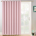 Yakamok Extra Wide Blackout Curtain for Sliding Glass Door, Grommet Thermal Insulated Room Divider Curtain 100W x 96L inch, Room…