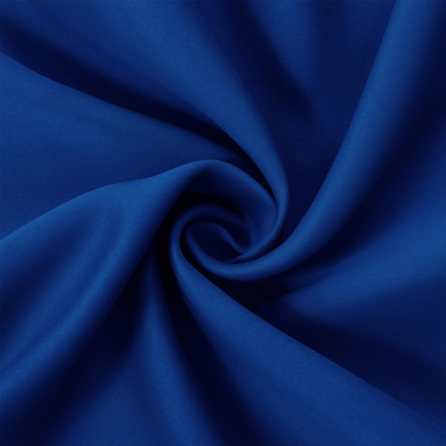 Lemomo Blackout Curtains 38 x 63 inch/Royal Blue Curtains Set of 2 Panels/Thermal Insulated Room Darkening Bedroom Curtains 63 inch Blue