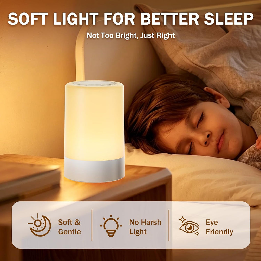 GKeni G Keni Nursery Night Light for Baby, Portable LED Touch Night Lamp for Kids and Adult, Breastfeeding,, USB Rechargeable Nur…