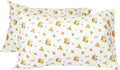 Wbycotbed 2-Piece Cotton Pillowcase Set Queen Size, Floral Printed Hotel Quality Pillow Protectors 20" x 30" 20 Inch Cotton
