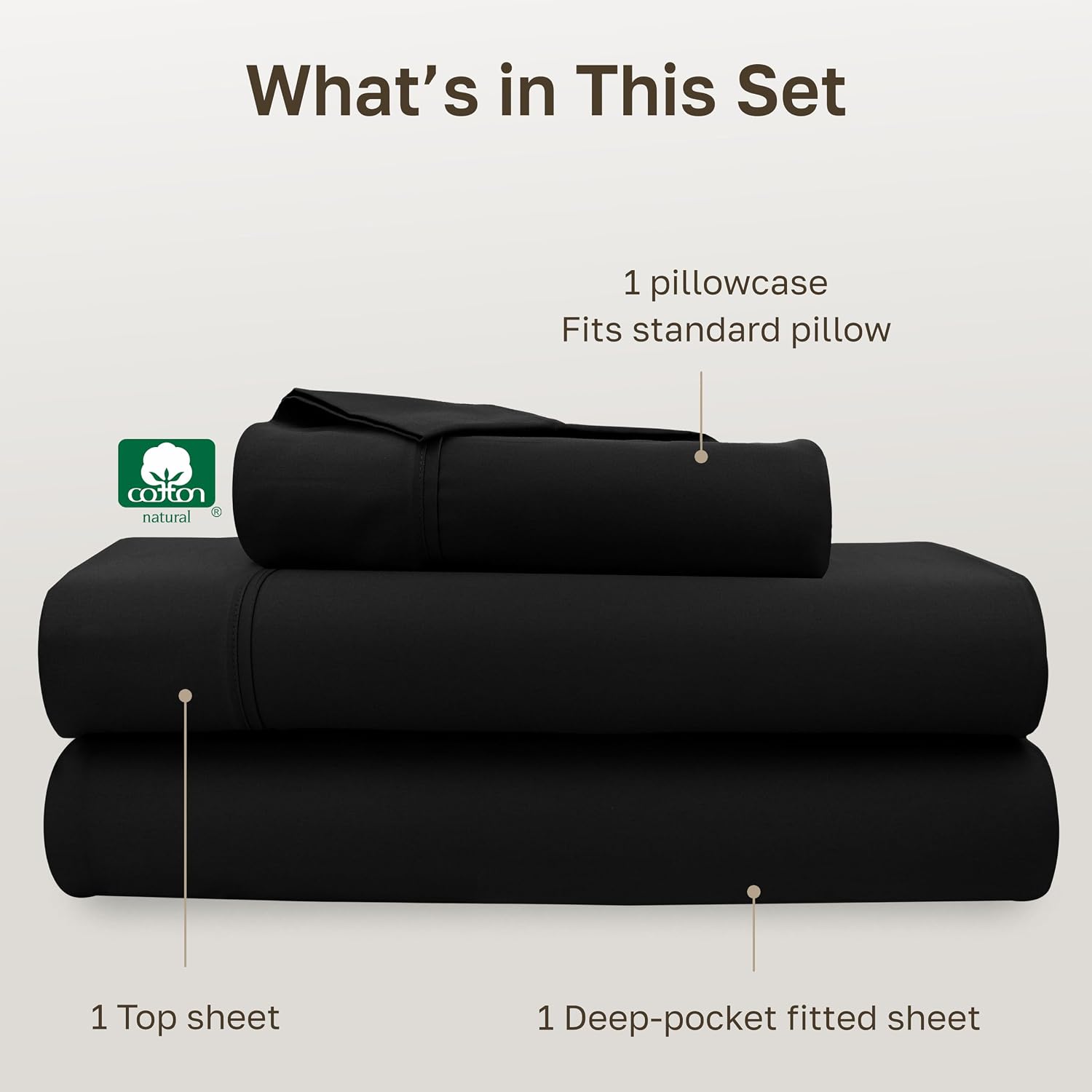 CaliforniaDesignDen California Design Den Soft 100% Cotton Twin XL Bed Sheets Set, 400 Thread Count Good Housekeeping Award Winner, Silky S…