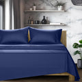 TEXAS LINEN CO. 100% Egyptian Cotton Sheets California King Size Bed Set - Luxury 1200 Series Star Sleepin' Collection Cal King Sheet Set…