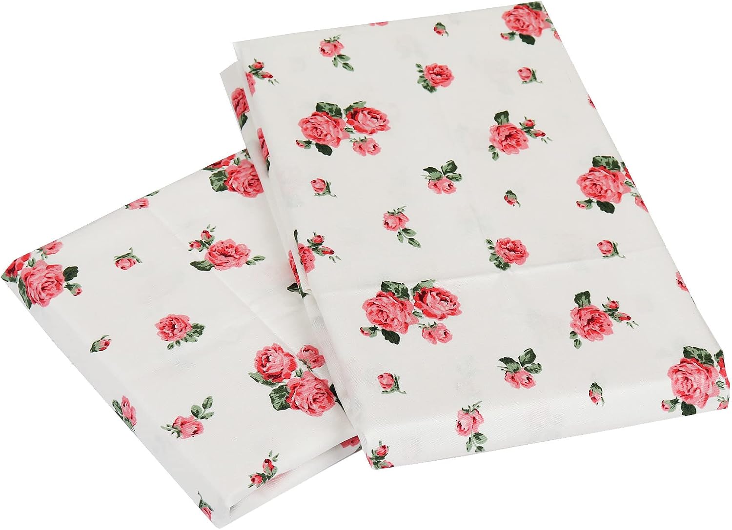 Wbycotbed Set of 2 Ultra Soft Pillowcases with Envelope Closure, 100% Cotton Floral Pillow Covers Queen Size 20 X 30 Inches 30 Inches Cotton
