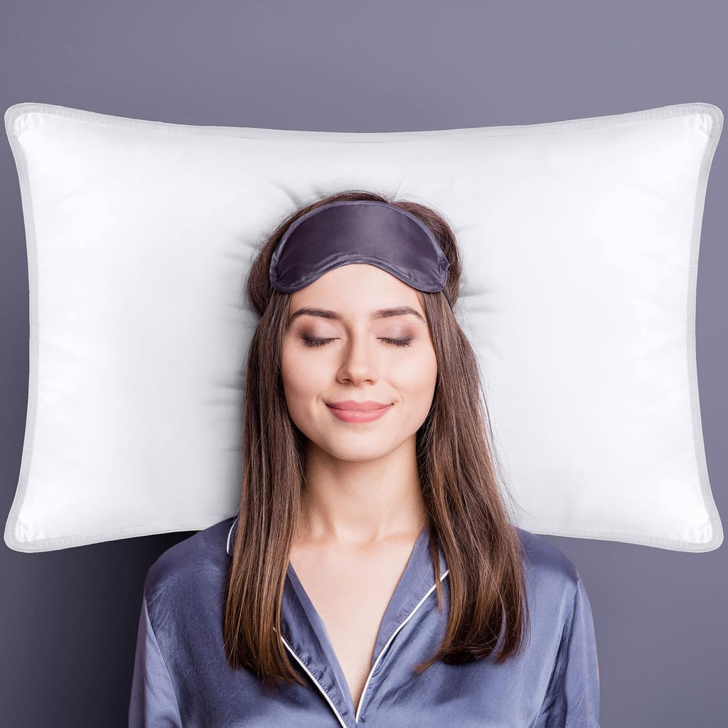 Utopiabedding Utopia Bedding Bed Pillows for Sleeping (White), Queen Size Set of 4, Hotel Pillow, Cooling Pillows for Side, Back or Stomach…