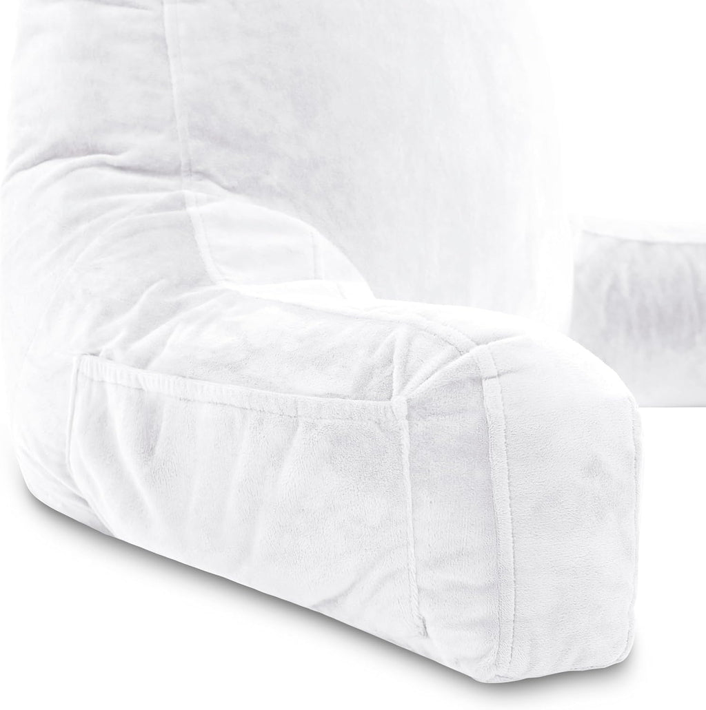 Husband Pillow XXL The Original for Adults - 30" Tall Backrest for Sitting Up in Bed - Firm Support Reading & Bed Rest Pillows for…
