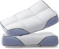 Glaciman Firm Shredded Memory Foam Bed Pillows, Ergonomic Neck and Shoulder Support for Back and Side Sleepers, Machine Washable, Breathabl…
