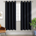BGment Blackout Curtains for Bedroom - Grommet Thermal Insulated Room Darkening Curtains for Living Room, Set of 2 Panels, Each 55 x 69 Inc…