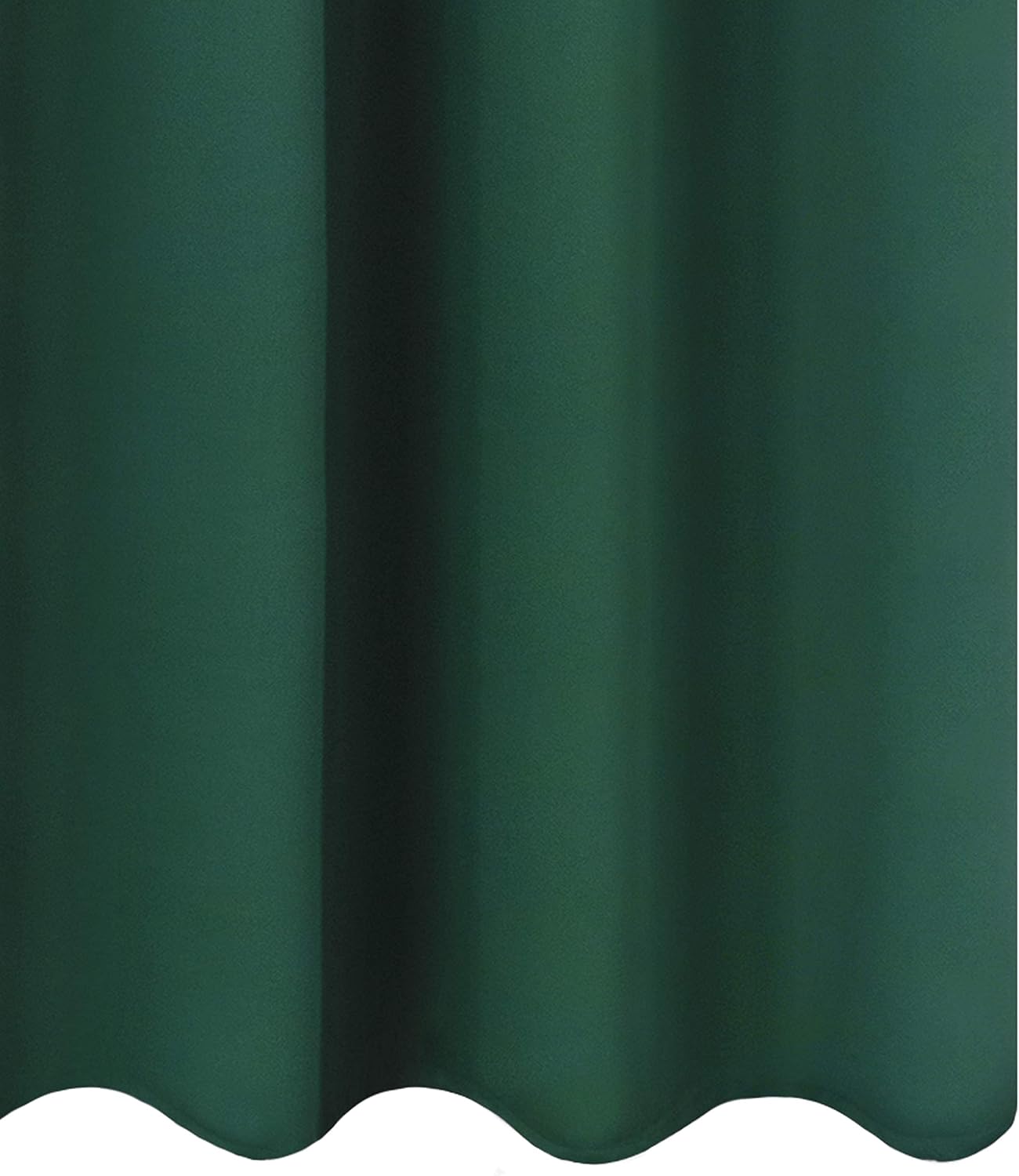 Lemomo Dark Green Bedroom Blackout Curtains/52 x 63 Inch Long/Set of 2 Curtain Panels/Thermal Insulated Room Darkening Curtains for Bedroom…