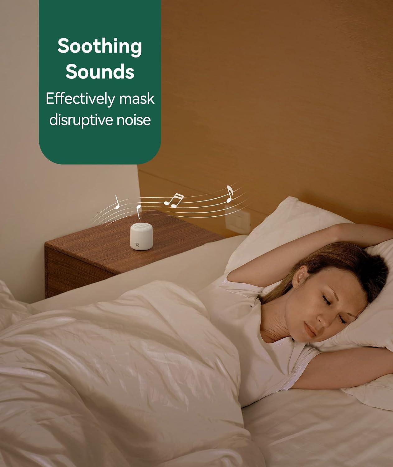 White Noise Sound Machine - Portable Sound for Sleep, Travel Sound Machine for Baby Adults, 16 Nature Sound, Timer, White Noise Machine…