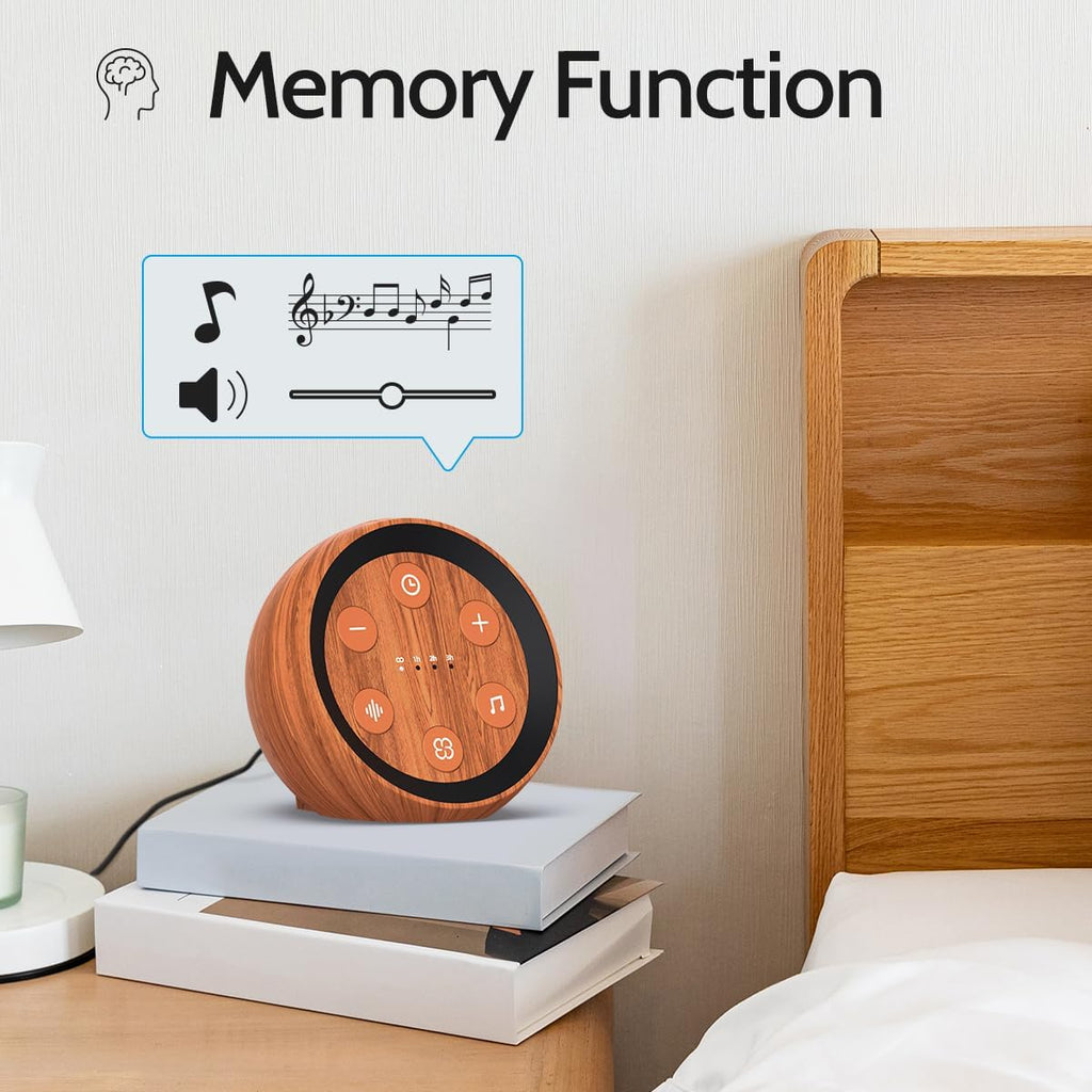 White Noise Machine Sleep Sound Machine with 32 Soothing Sounds Loud Brown Noise Machine with 36 Volume Levels 4 for Baby Kid Adults…