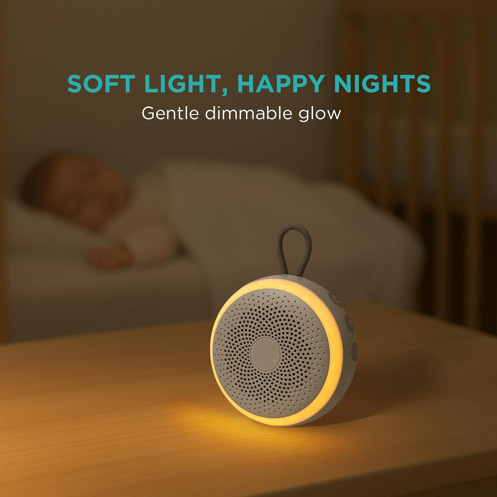 LittleHippo White Noise Machine | Portable Sound Machine for Babies, Kids, Adults | Sleep Soother | 19 Soothing Sounds | Long Battery…