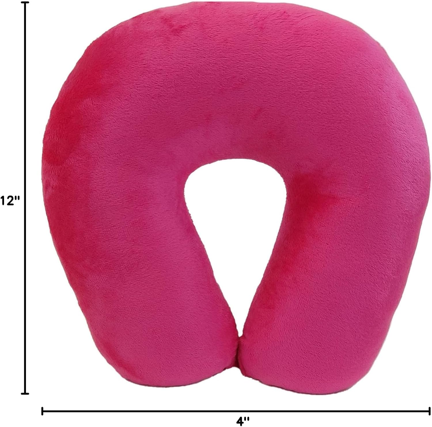 WorldsBest Wolf Essentials Adult Cozy Soft Microfiber Neck Pillow for Travel – Compact, Machine Washable - Perfect for Airplane, Car, or Ho…