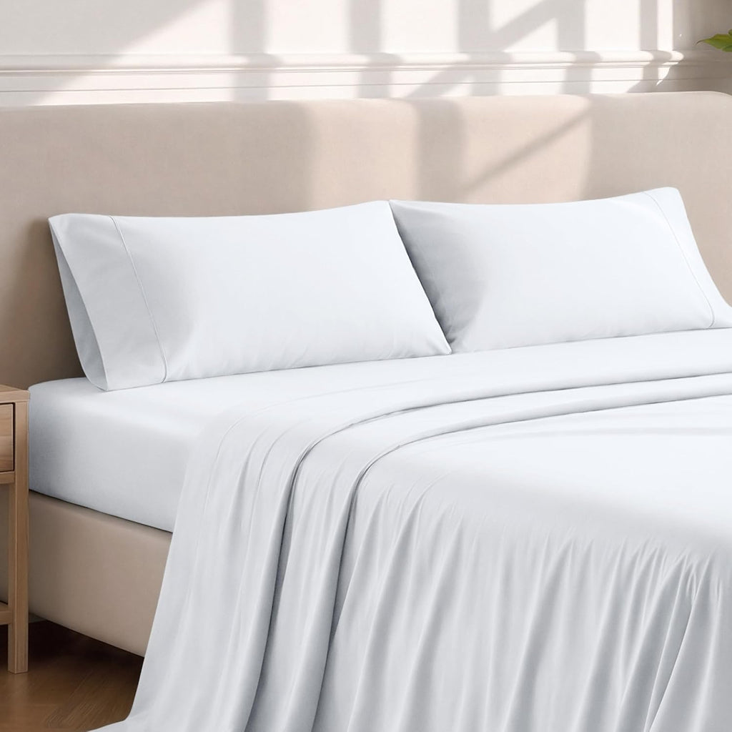BareHome Bare Home Microfiber Pillow Cases - Standard/Queen Size - Cooling Pillowcases - Double Brushed - 2 Pack - easy maintenance…
