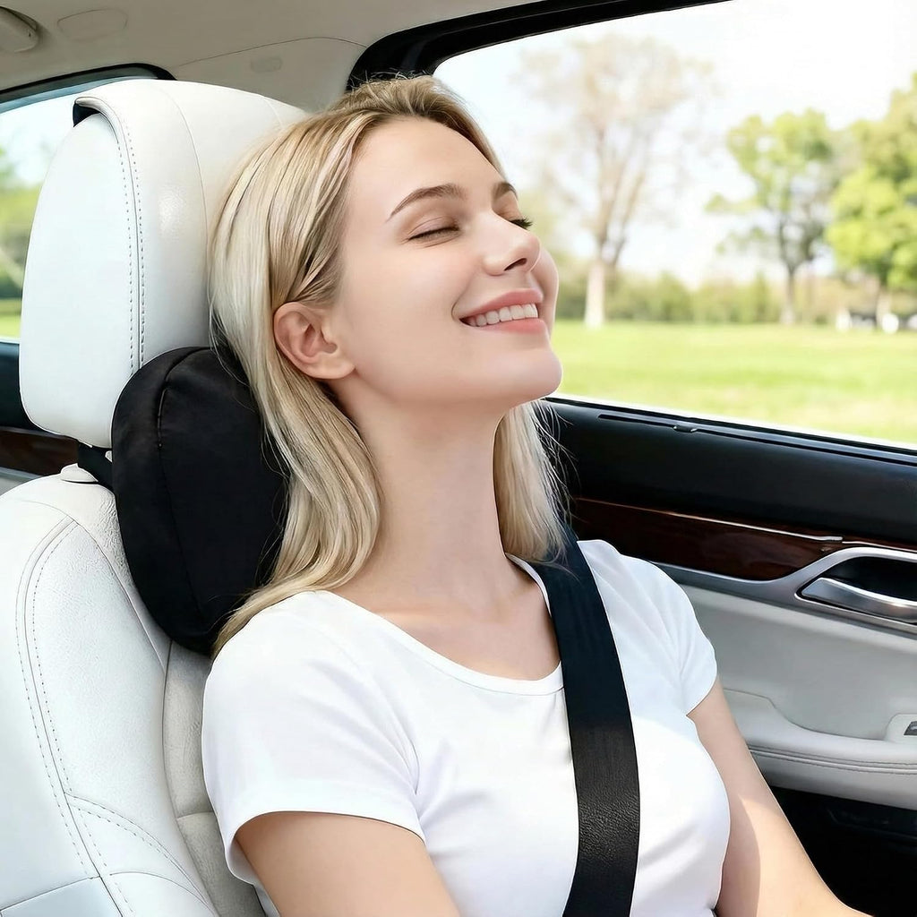 WELBRIT 2PCS Car Pillow for Car Neck Pillow for Driving Seat Neck Support Soft Cushion Back Support Head-Rests for Vehicle Sleeping…