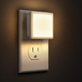 L LOHAS LED Night Lights Plug into Wall 2-Pack, 0.3W Plug in Night Light, Dusk to Dawn, 3000K Soft White, Bright Nightlight Auto-On/Off…