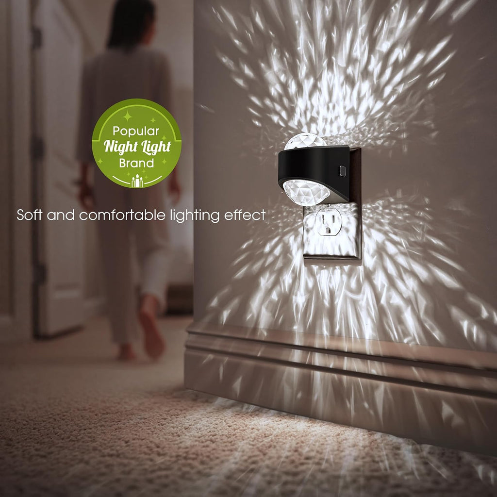 Night Light, Night Lights Plug into Wall, Night Light for Bedroom, Dimmable Brightness, LED Dusk to Dawn Sensor Nightlight for Nursery…