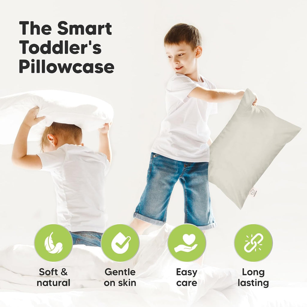 KeaBabies 13 x18 Toddler Pillowcase, Waterproof - Soft Waterproof Toddler Pillow Protector Cover for Kids, Boys, Girls, Durable Machine…