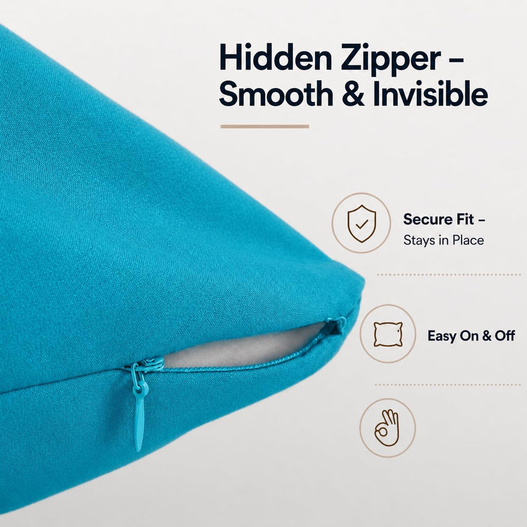 EVOLIVE Ultra Soft Body Pillow Cover 21"x54", Cozy Microfiber Pillowcase with Hidden Zipper, Breathable, Perfect for Pregnancy & Side…