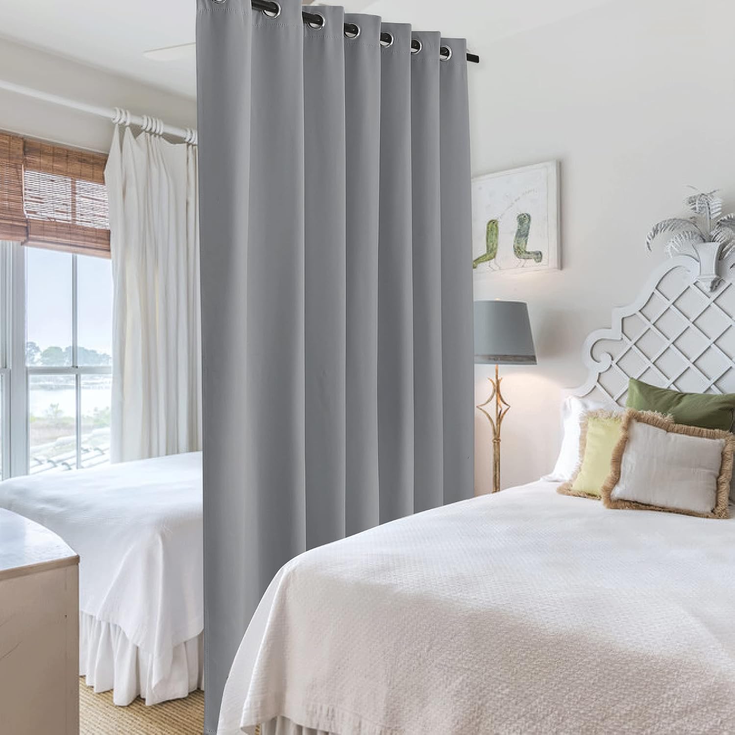Rybhome RYB HOME Blackout Curtains Soundproof Energy Saving Insulating Privacy Room Divider Curtains for Patio Sliding Glass Door Living Ro…