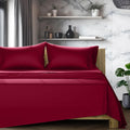 TEXAS LINEN CO. 100% Egyptian Cotton Queen Sheets Set - Luxury 1200 Series Star Sleepin' Collection Egyptian Cotton Sheets Queen Size (4…