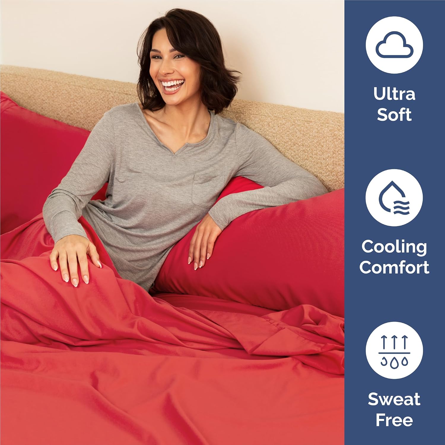 King 6 Piece Sheet Set - Comfy, Breathable & Cooling - Soft Hotel Luxury Bedding for Women, Men, Kids, Teens & Children - 1 Flat & 1…