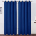 Lemomo Blackout Curtains 52 x 95 inch/Royal Blue Curtains Set of 2 Panels/Thermal Insulated Room Darkening Bedroom Curtains 95 inch Blue