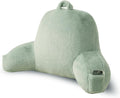 Pajeo Aesthetic Reading Pillow for Bed, Soft Faux Fur Sitting Pillow with Arms for Gaming & Lounging, Oeko-TEX Certified Plush Backrest Pillo…
