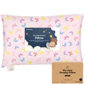 KeaBabies Toddler Pillow with Pillowcase, Jumbo 14X20 - Soft Organic Cotton Toddler Pillows for Sleeping - Machine Washable - Perfect for…