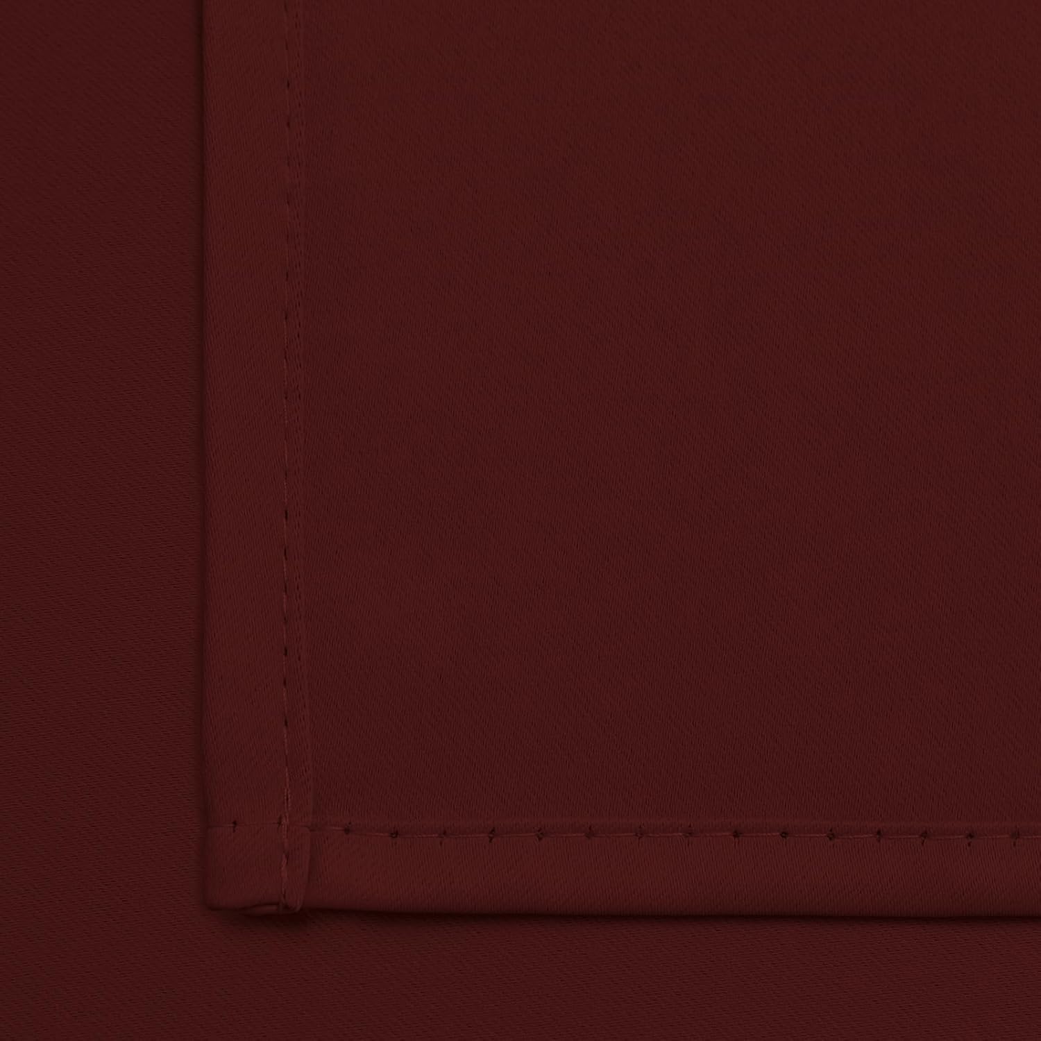 Yakamok Blackout Curtains for Bedroom, Thermal Insulated Blackout Window Curtains with Grommet Top for Living Room- Burgundy Red- 38W x…
