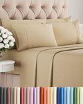 King 6 Piece Sheet Set - Comfy, Breathable & Cooling - Soft Hotel Luxury Bedding for Women, Men, Kids, Teens and Children - 1 Flat & 1…
