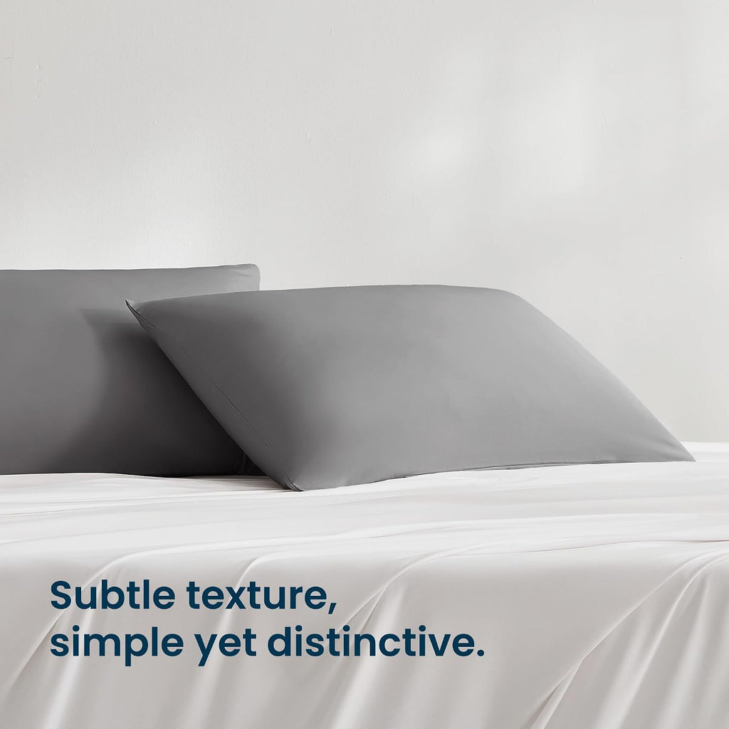 Sleepzonelife SLEEP ZONE Pillow Cases Queen Size Set of 2, Nanotex Cooling Pillow Case for Hot Sleepers, Cool Pillow Covers with Zippered C…