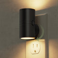 L LOHAS LED Night Light, Mini Night Lights Plug into Wall, Light Sensor, 2 Level Brightness, Soft White 3000K, Rotating Nightlight Plug…
