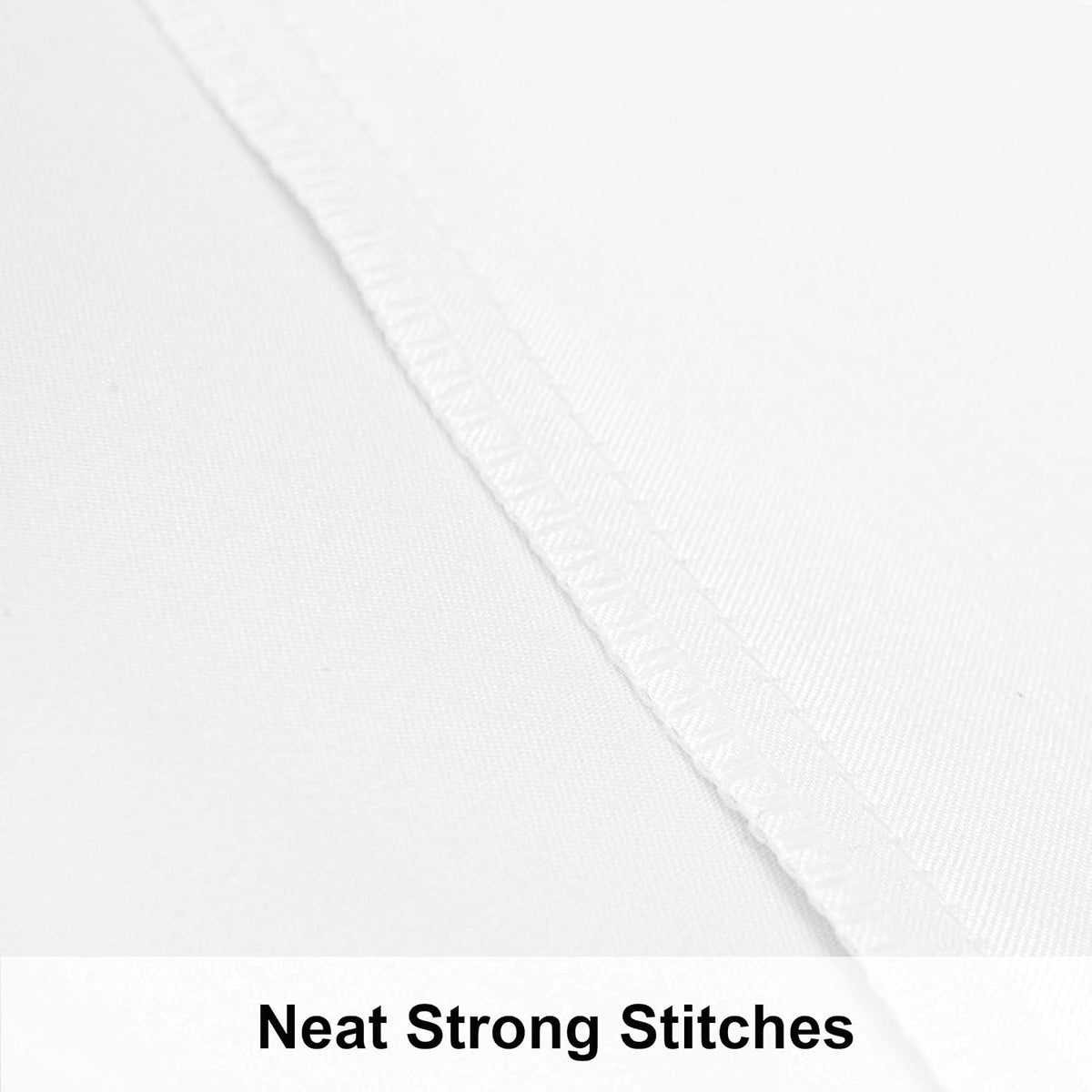 Ntbay 2 Pack Satin King Pillowcases for Hair and Skin, Luxurious and Silky Pillow Cases with Envelope Closure, 20x40 Inches, White 2 Pack 4…