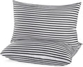 EIUE Bed Pillows for Sleeping 2 Pack Queen Size, Super Soft Down Alternative Microfiber Filled Pillows, Pillows for Side and Back…