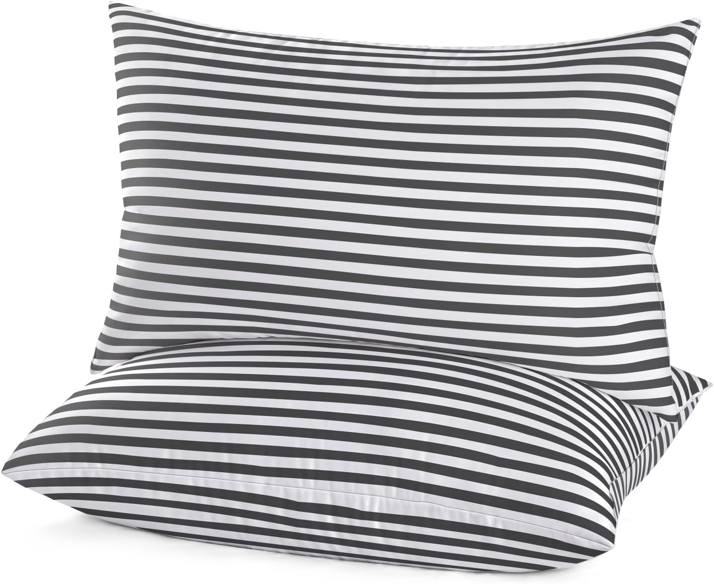 EIUE Bed Pillows for Sleeping 2 Pack Queen Size, Super Soft Down Alternative Microfiber Filled Pillows, Pillows for Side and Back…